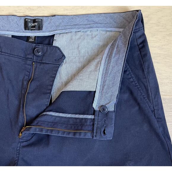 Men’s J.Crew 484 Slim-Fit Chinos – Blue – Size 36x32 - Picture 4 of 7
